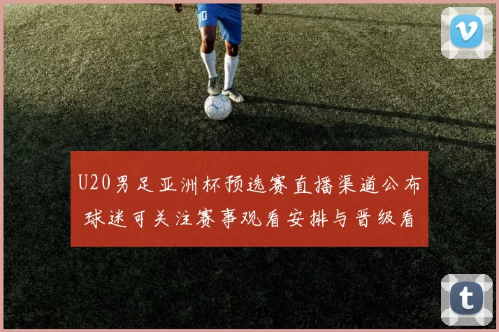 U20男足亚洲杯预选赛直播渠道公布 球迷可关注赛事观看安排与晋级看点